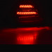 Rode heldere LED 3D streep Bar-achterlichten met dynamische indicatoren voor Mercedes-Benz C-Klasse W203 Sedan